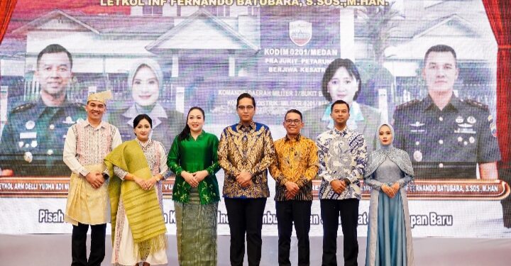 Rico Waas Lepas Delli Yudha, Sambut Fernando Batubara: Sinergi TNI dan Pemko Medan Harus Makin Kuat