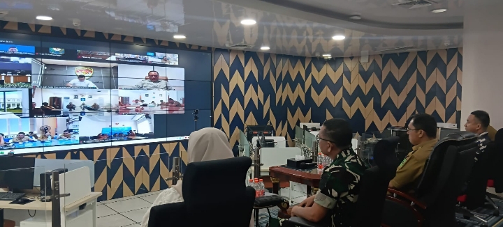 Antisipasi Lonjakan Harga Pangan, Pemko Medan Ikuti Rakor Pengendalian Inflasi 2026