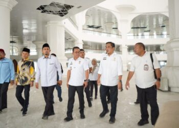 Tinjau Medan Islamic Centre, Zakiyuddin Harahap Minta Kontraktor Rawat Gedung Hingga Habis Masa Pemeliharaan