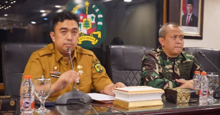 Pemko Medan Paparkan Penanganan Pascabencana kepada Satgas PRR