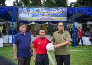 760 Atlet Ikuti Kejuaraan Sepak Bola Pelajar Antarkecamatan Piala Wali Kota Medan I