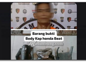 Polres Pelabuhan Belawan Menangkap Pencurian Sepeda Motor di dalam Rumah