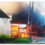 Satu Pintu Rumah Warga Permanen Dijadikan Depot Air Terbakar di Marelan