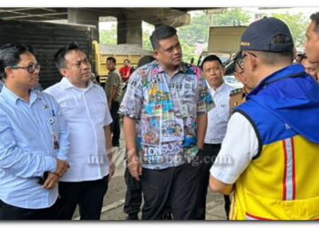 Gubsu Bobby Nasution Dukung Zulkarnaen Tangani Masalah Banjir di Jalan Letda Sudjono