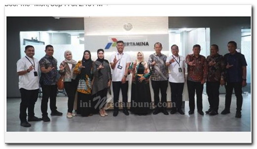 Plt. Bupati Langkat Tiorita Apresiasi Pertamina Taat Bayar PBB-P2