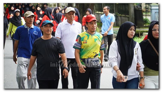 Plt. Bupati Langkat Ajak Masyarakat Budayakan Olahraga di Haornas ke-43