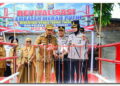 Permudah Akses Warga Kelurahan Mandailing, Wali Kota dan Kapolres Tebing Tinggi Resmikan Jembatan Merah Putih