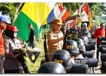 Sekda Langkat Lepas 103 Siswa Diktuba Polri, Tempaan Mental Berpadu Jejak Sejarah