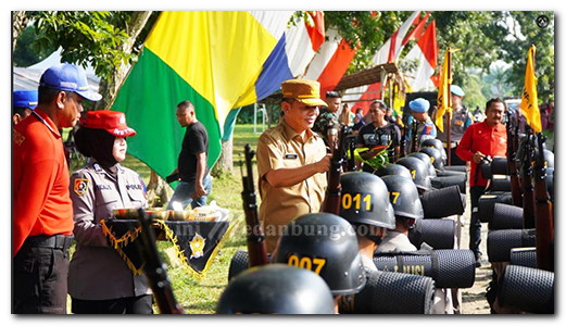 Sekda Langkat Lepas 103 Siswa Diktuba Polri, Tempaan Mental Berpadu Jejak Sejarah