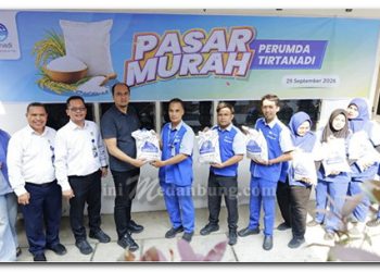 Peduli Sesama, Perumda Tirtanadi Gelar Pasar Murah