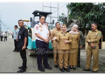 Tiorita Perkuat Infrastruktur Jalan, Ekonomi Warga Secanggang Makin Lancar