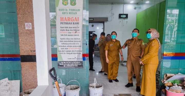 Zakiyuddin Harahap Cek Langsung Renovasi IGD RSUD Dr Pirngadi, Fasilitas Diperluas dan Dimodernisasi