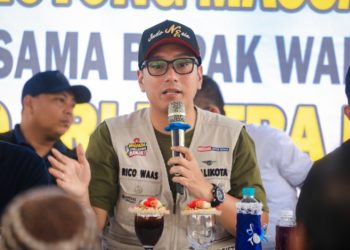 Sapa Warga di Beringin, Rico Waas Siapkan Solusi Banjir hingga 10.000 CCTV