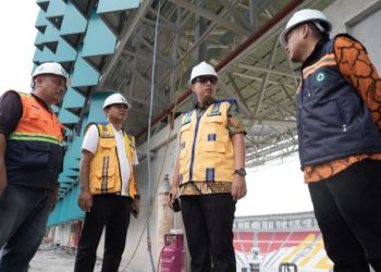 Rico Waas Kawal Penyelesaian Stadion Teladan, Sejumlah Bagian Masih Perlu Dibenahi