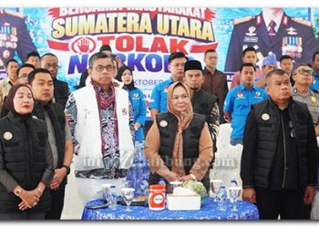 Plt. Bupati Tiorita Ajak Masyarakat Langkat Bersatu Lawan Narkoba