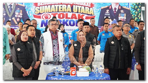 Plt. Bupati Tiorita Ajak Masyarakat Langkat Bersatu Lawan Narkoba