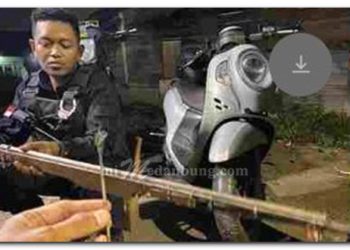 Macan Polres Pelabuhan Sita Sepucuk Senjata Laras Panjang, Pelakunya Melarikan Diri