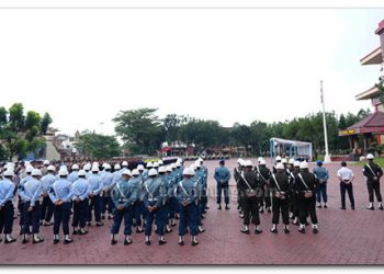 Polres Pelabuhan Belawan Berkolaborasi dengan TNI Menggelar Operasi Patuh Toba 2026