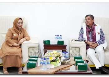 Plt. Bupati Tiorita dan Hinca Pandjaitan Perkuat Sinergi Pembangunan Langkat
